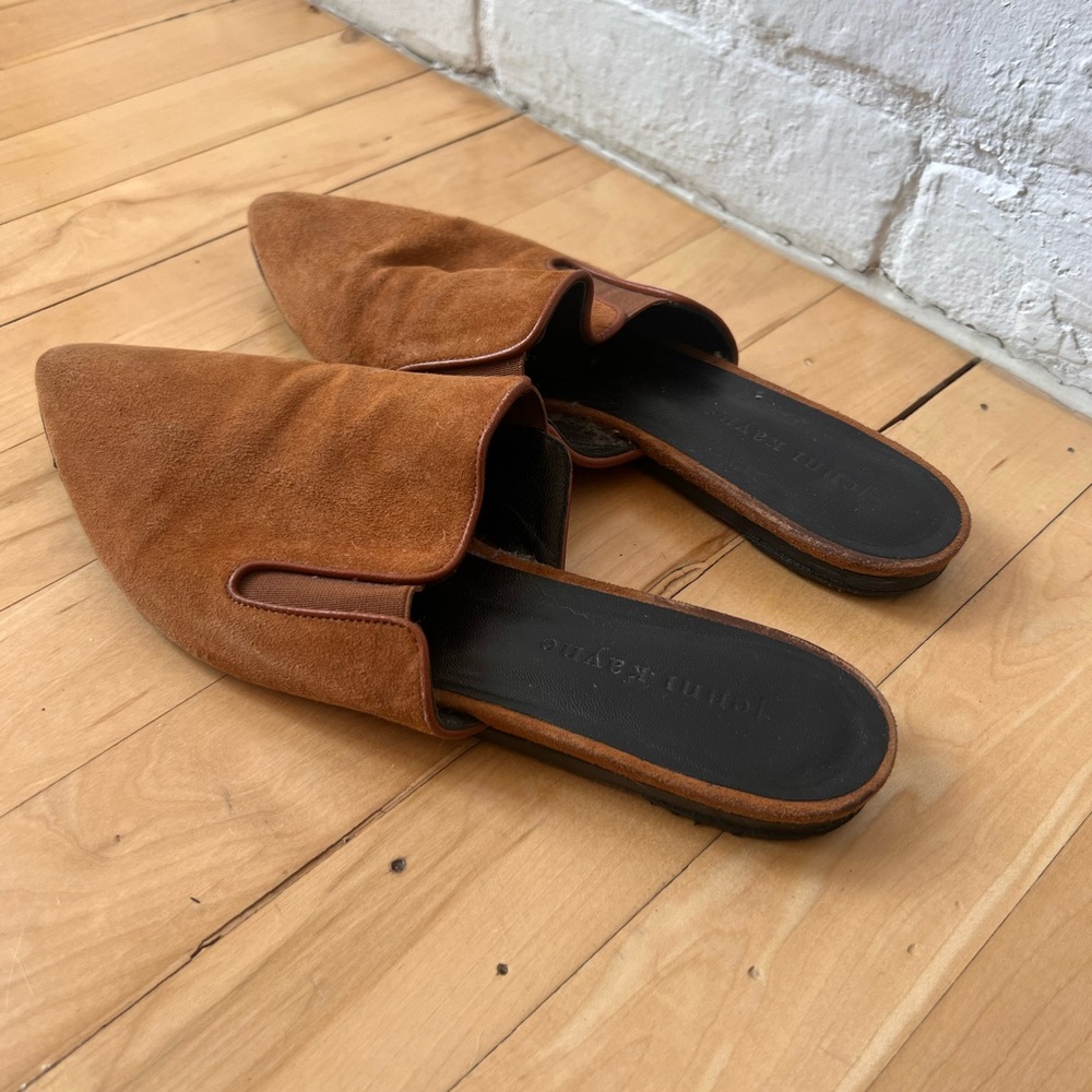 Jenni Kayne suede mules size 37 - Picture 4 of 4